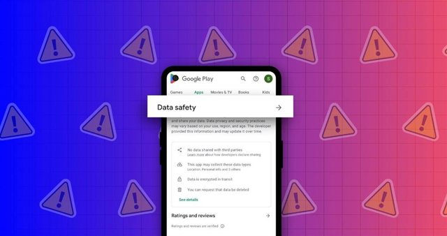 Interfaz de Google Play Store
