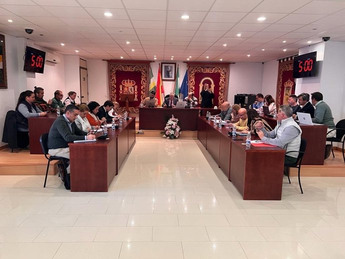 Pleno del Ayuntamiento de Bormujos.