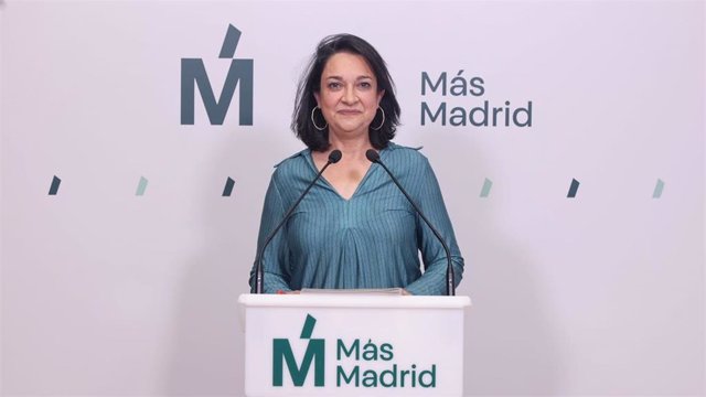 Archivo - La portavoz adjunta de Más Madrid, Pilar Sánchez