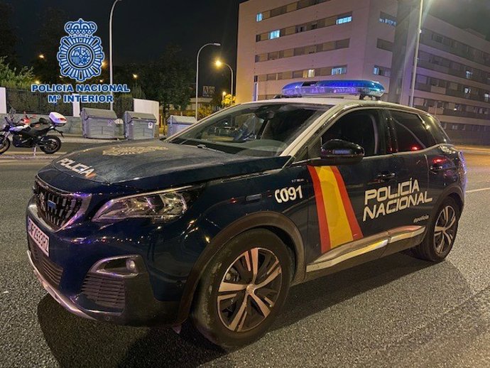 Archivo - Patrullero de la Policía Nacional.
