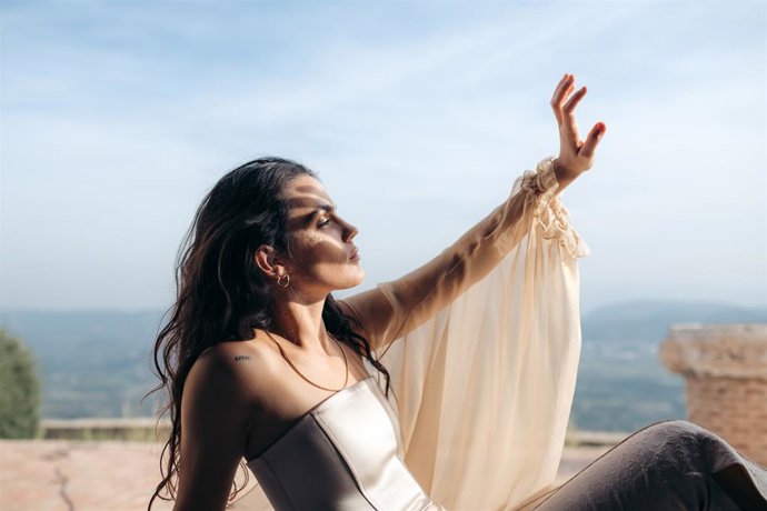 Archivo - La cantante valenciana La Maria