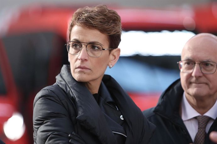 La presidenta de Navarra, María Chivite