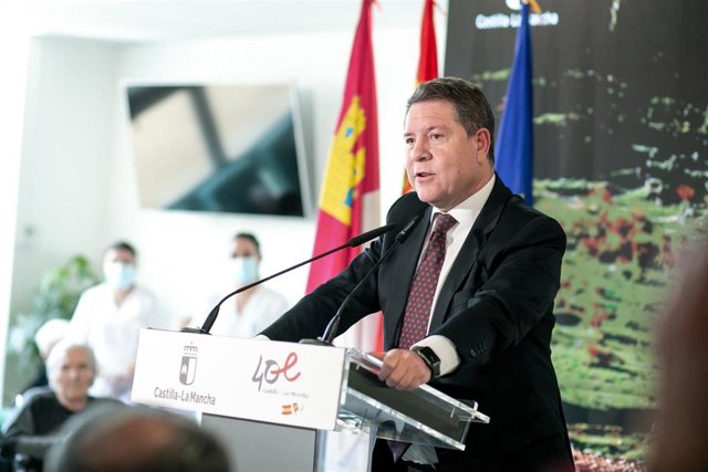 El presidente de Castilla-La Mancha, Emiliano García-Page.