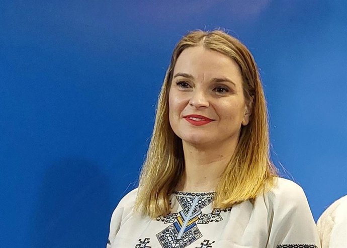 La presidenta del PP de Baleares, Marga Prohens, en rueda de prensa.