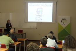 Imagen de archivo de uno de los workshops sobre Biomedicina