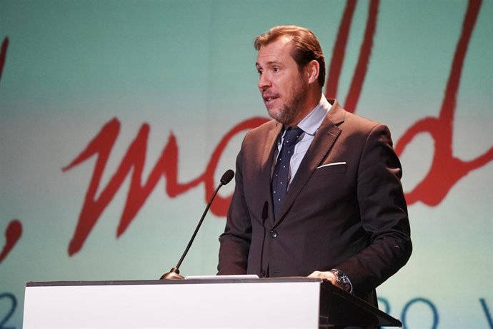 El alcalde de Valladolid, Óscar Puente, durante la inauguración del VI Foro de la Cultura.