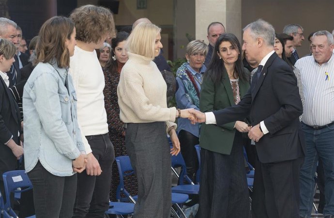 Urkullu ha presidido en la sede de Lehendakaritza, en Vitoria-Gasteiz, el acto de reconocimiento a la solidaridad Ucrania-Euskadi
