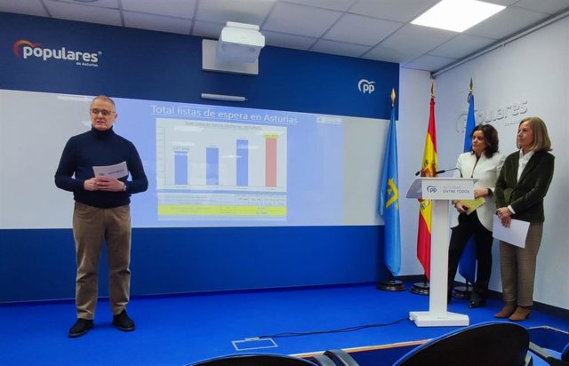 Diego Canga, Beatriz Polledo y Pilar Fernández Pardo