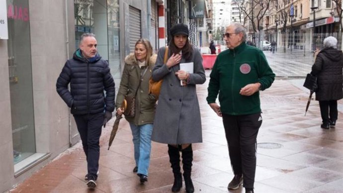María Jiménez (VOX): "Hermoso de Mendoza ha incumplido todos sus compromisos con los comerciantes y los vecinos"