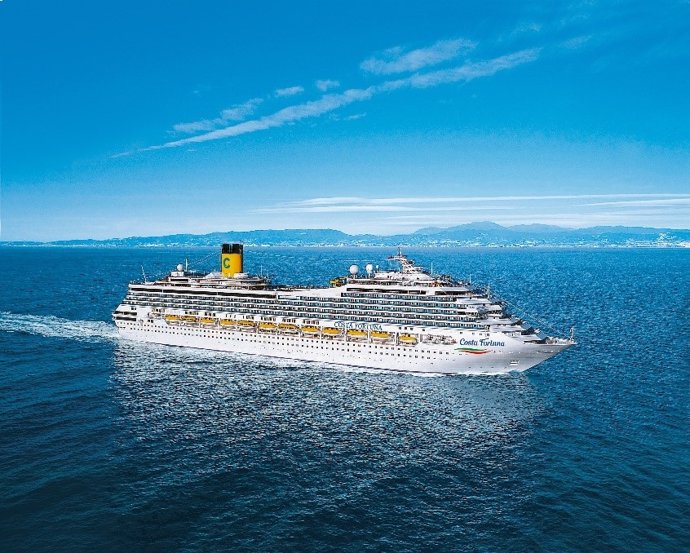 Costa Cruceros presenta tres itinerarios para el Costa Fortuna para 2023