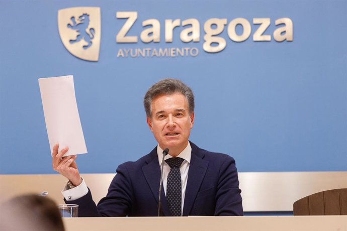 El consejero municipal de Urbanismo de Zaragoza, Víctor Serrano.