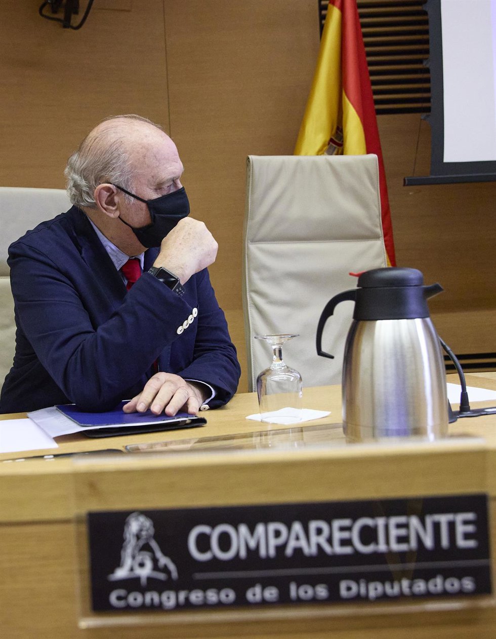 Archivo - El exministro del Interior Jorge Fernández Díaz