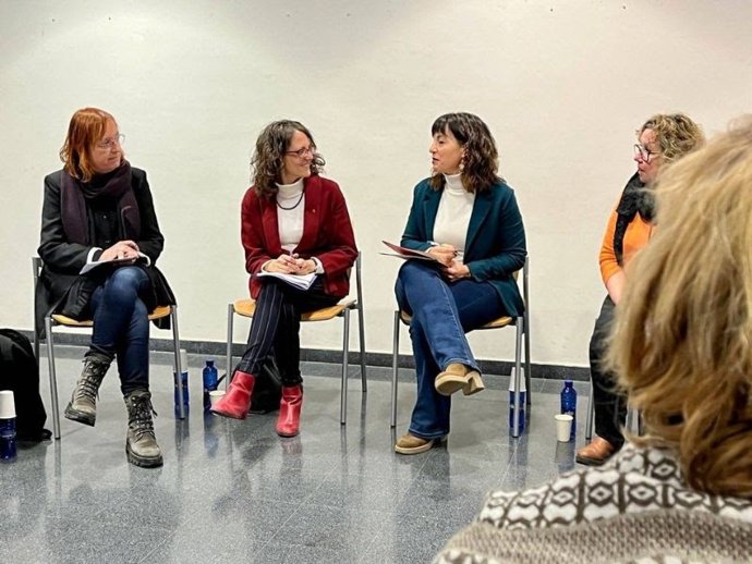 La consellera d'Igualtat i Feminismes, Tnia Verge
