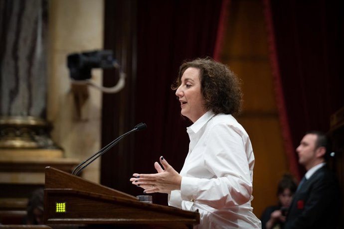 La portaveu del PSC al Parlament, Alícia Romero