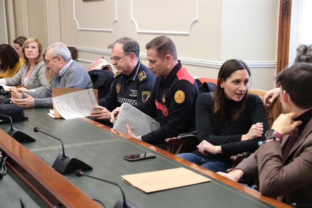 Reunión seguridad Fallas