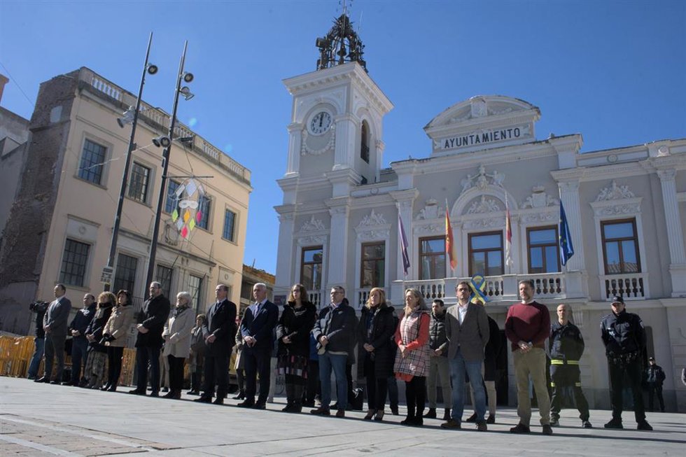 Concentración en Guadalajara por la guerra de Ucrania