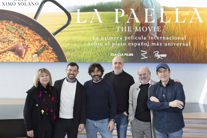 Productores de la película sobre la paella
