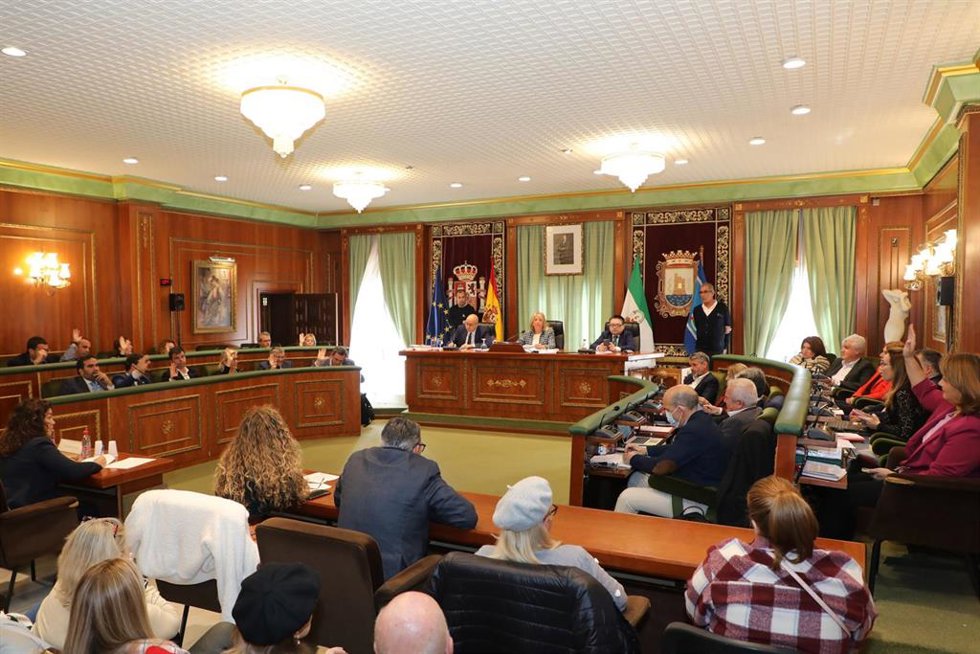 Pleno del Ayuntamiento de Marbella