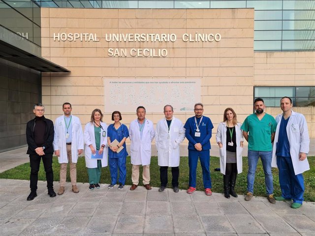 Miembros de la Unidad de Hipoacusia e Implantes Cocleares del Hospital Universitario Clínico San Cecilio 
