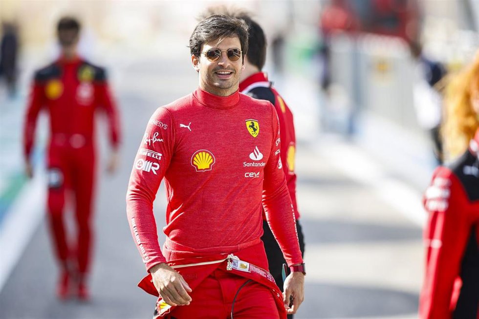 Carlos Sainz, piloto de Ferrari.