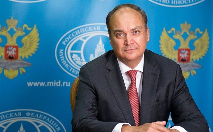 Archivo - El embajador de Rusia en Estados Unidos, Anatoly Antonov