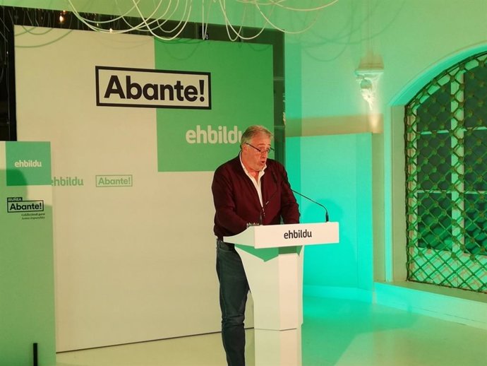 Joseba Asiron, candidato de EH Bildu a la Alcaldía de Pamplona