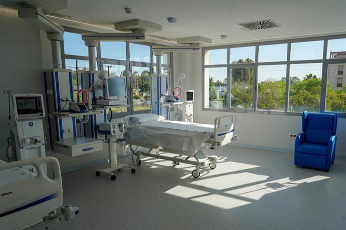 Archivo - Interior del Hospital Militar de Sevilla.