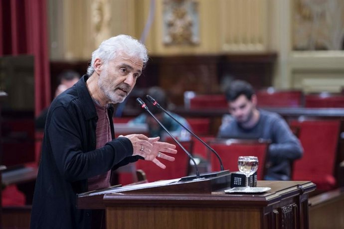 El diputado de Unidas Podemos en el Parlament Pablo Jiménez