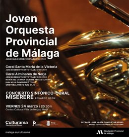 Cartel ciclo Jopma en Nerja