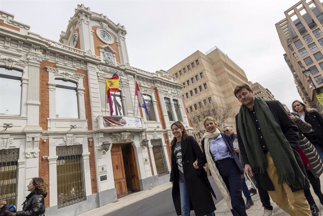 La vicepresidenta segunda del Gobierno, Yolanda Díaz, en Albacete