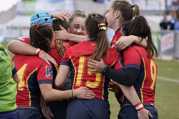 España conquista su décimo Europeo femenino de rugby con una exhibición
