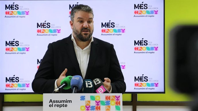 El coordinador general de MÉS per Mallorca y candidato a la presidencia del Govern, Lluis Apesteguia