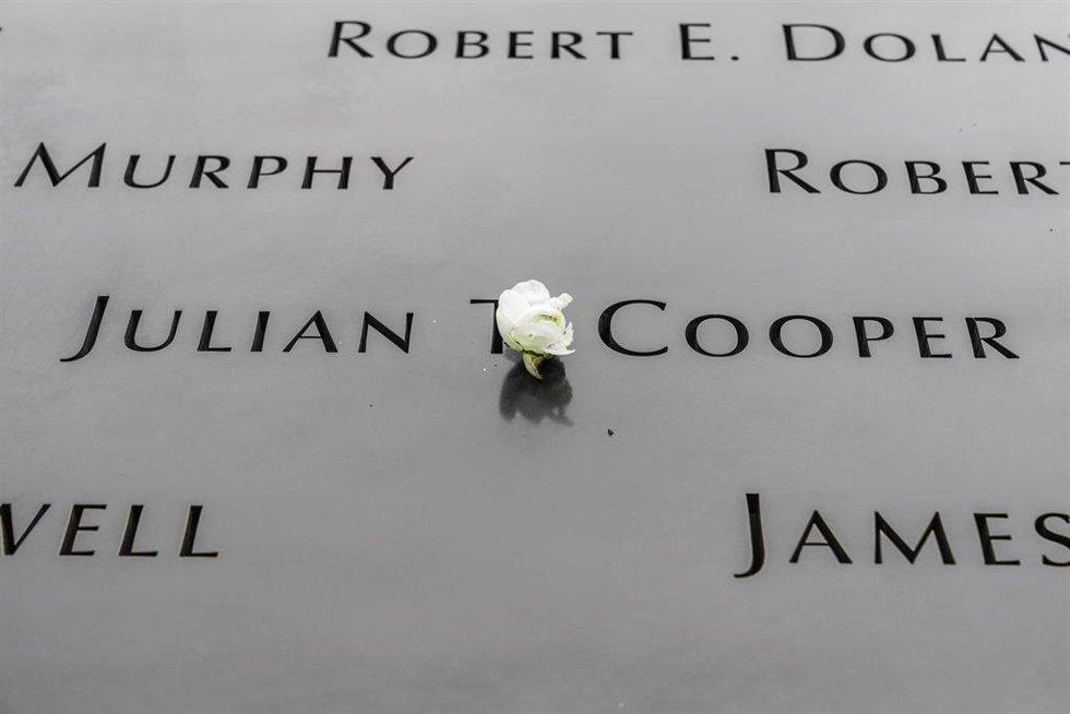 Archivo - Memorial de los atentados del 11 de septiembre de 2001 en Nueva York