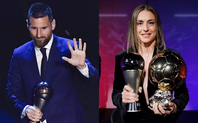 Leo Messi y Alexia Putellas