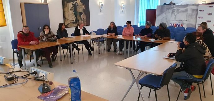 Reunión de trabajo del Ayuntamiento de Jaén y la Fundación Don Bosco para analizar proyectos de formación e inserción laboral conjuntos.