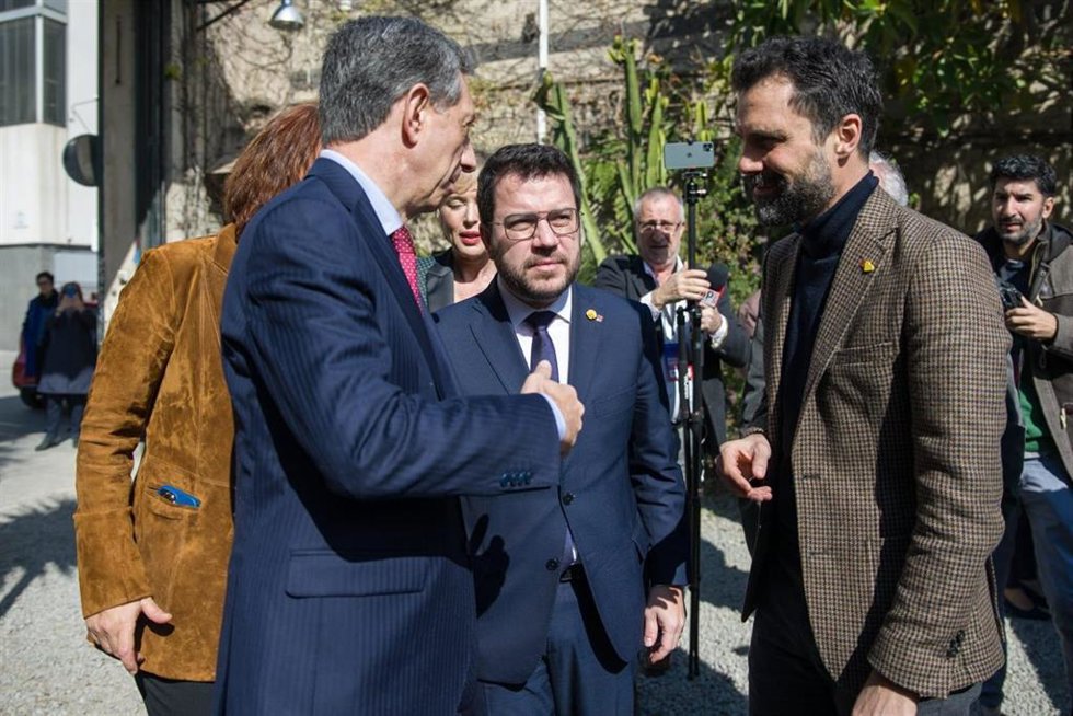 Fajula, Aragons y Torrent al inicio del evento