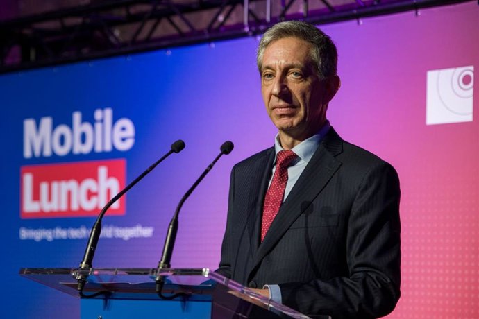 El ceo del Mobile World Capital (MWCapital), Francesc Fajula, en el 'Mobile Lunch'