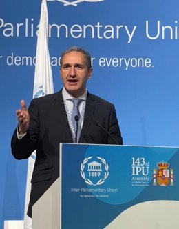 Archivo - El senador socialista José Cepeda ha instado en la 143 Asamblea Mundial de la Unión Interparlamentaria (UIP).