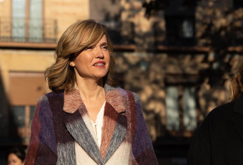 La ministra de Educación, Pilar Alegría