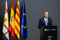 El Rey asegura que el MWC es un "creador vital" de crecimiento para Barcelona y España