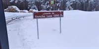 Todos los puertos de montaña de la red secundaria de las carreteras riojanas precisan cadenas por nieve en la calzada