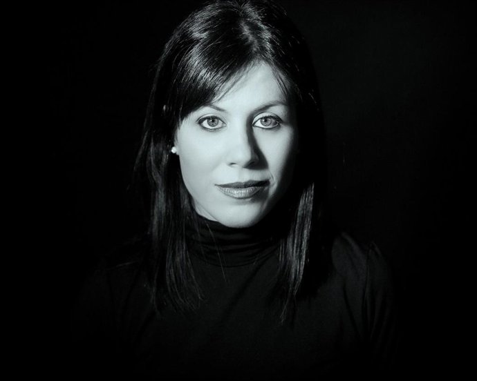 La directora titular y artística de la Oquesta Sinfónica de la Región de Murcia, Virginia Martínez