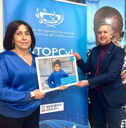 Ingenieros Técnicos de Obras Públicas de Castilla y León dona 2.000 euros a UNICEF con destino a Turquía y Siria .