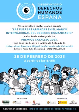 La UEMC, escenario este martes de la entrega de los Premios Catalejo 2023 del Observatorio de Derechos Humanos