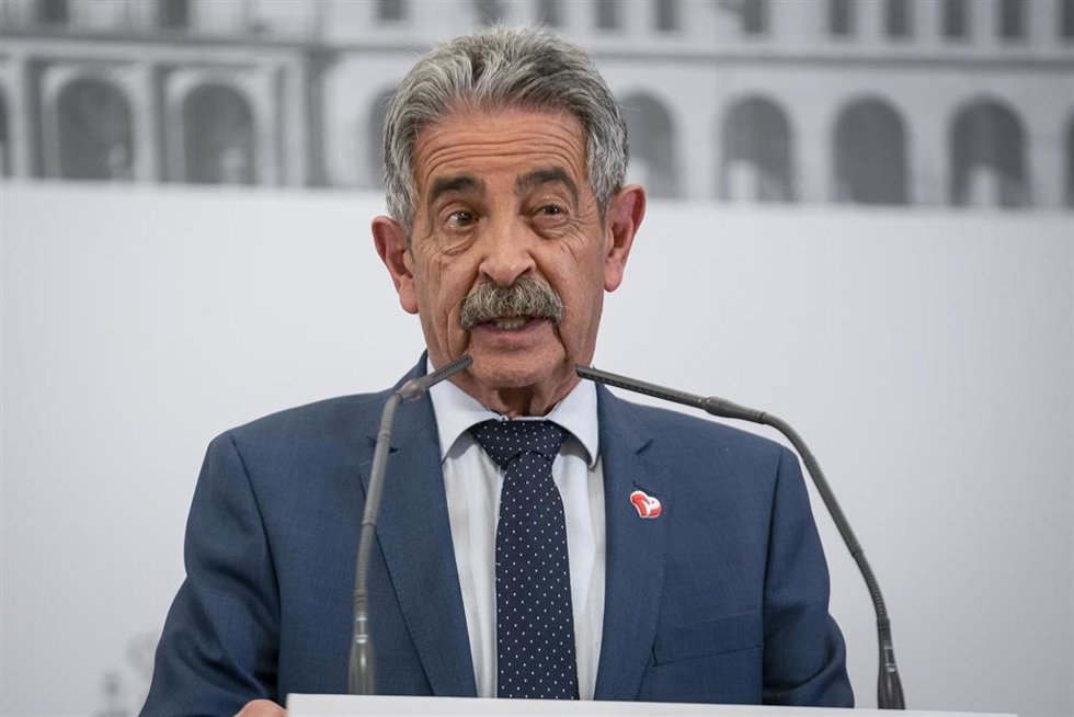 El presidente de Cantabria, Miguel Ángel Revilla