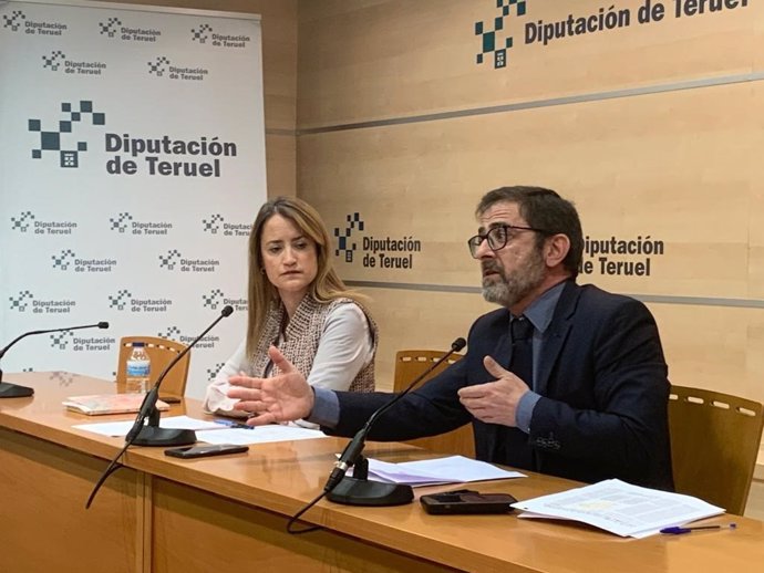 El portavoz del PP en la Diputación de Teruel, Carlos Boné.