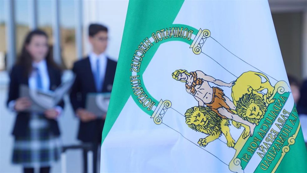 Día de Andalucía en el Colegio CEU San Pablo de Sevilla.