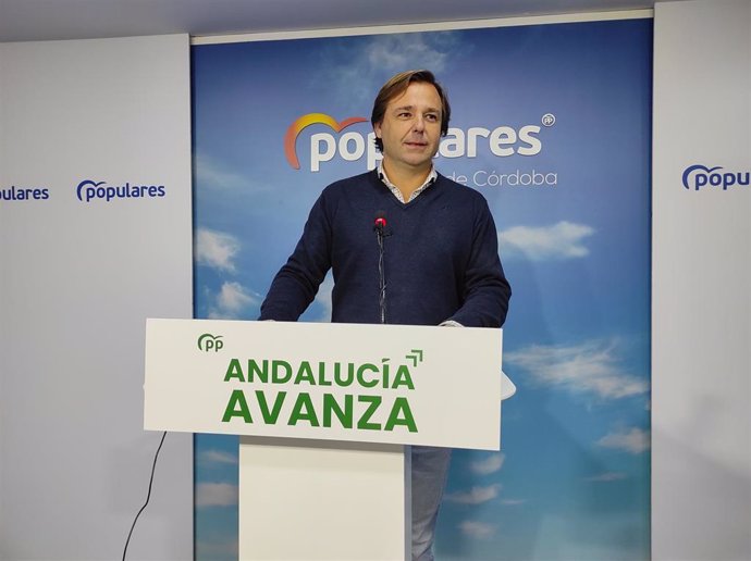 El secretario general del PP de Andalucía, Antonio Repullo.