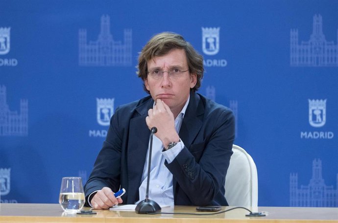 Archivo - El alcalde de Madrid, José Luis Martínez-Almeida.