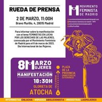 Movimiento Feminista de Madrid pedirá el 8M la dimisión de Irene Montero y la reprobación de Sánchez
